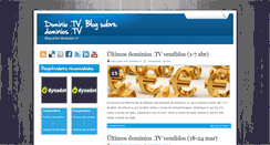 Desktop Screenshot of dominio.tv